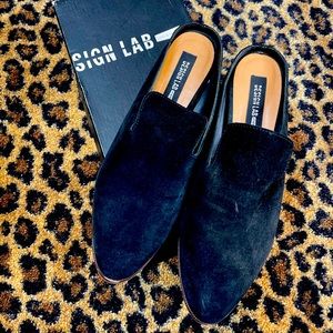 Brand New Suede Design Lab Slip-on Shoes